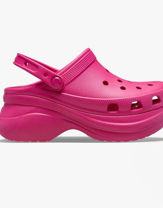 Crocs Womens Crocs 206302-6ZQ CLASSIC BAE Womens Clogs Dragon Fruit - Pink - Size: 3