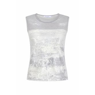 Patrizia Pepe Donna, Top, Grigio, S, new