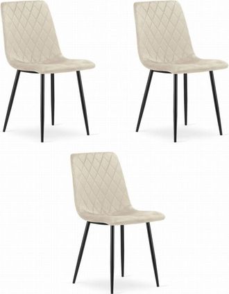 OEM Silla Turin - Terciopelo Beige X 3