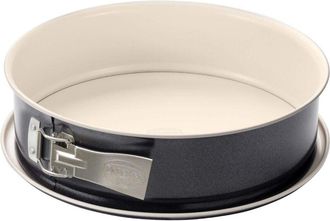 Zenker Dr. Oetker Teglia apribile &Oslash; 26 cm BACK-TREND Teglia per torta con fondo piatto, stampo rotondo in acciaio con rivestimento antiaderente rinforzato