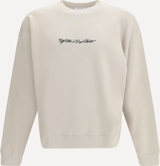 Off-white Felpa girocollo Script Arrow Man XL
