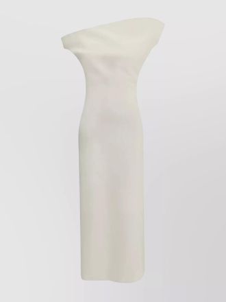 Magda Butrym asymmetrical midi dress back slit