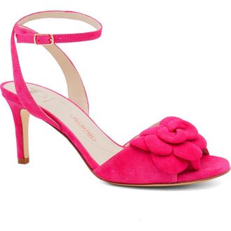 Amalfi By Rangoni Lambretta Ankle Strap Sandal in Fuxia Cashmere at Nordstrom, Size 8.5