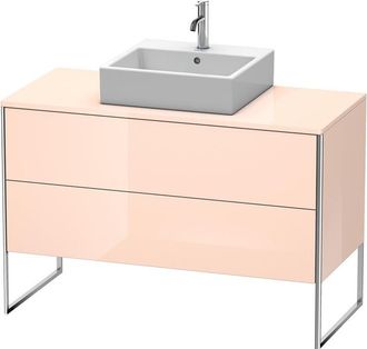 Duravit Mueble Bajo Lavabo Xsquare 778x1200x548mm Perla Albaricoque De Alto Brillo