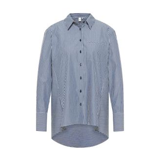 Eterna Dames, Blouses & Shirts, Blauw, Maat: S