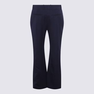 Alexander McQueen Womens Trousers Navy _wo