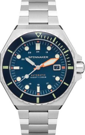 Spinnaker Dumas Automatic Bracelet Watch, 44mm in Blue at Nordstrom