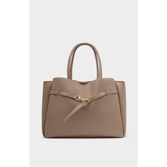 Katie Loxton Maddie Work Tote Bag in Mocha at Nordstrom