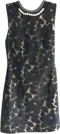3.1 Phillip Lim 3.1 Philip Lim Nude/Black Floral Mini Dress Size XS