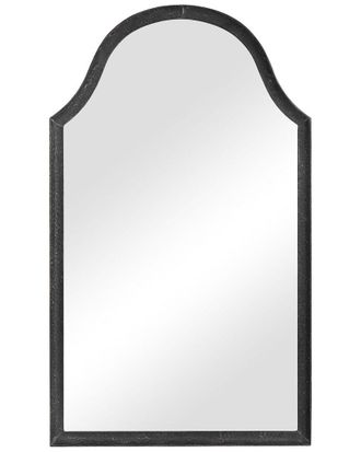 Hewson Hammered Metal Mirror Finished In Black