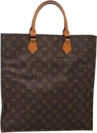 Louis Vuitton Tweedehands Canvas Louis Vuitton tassen - Dames - Vintage Shopper - Bruin - ONE Size - Vintage