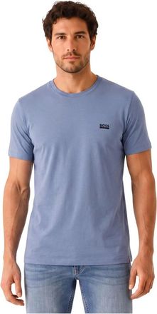 HUGO BOSS Hombre, Camisetas, Azul, Talla: L