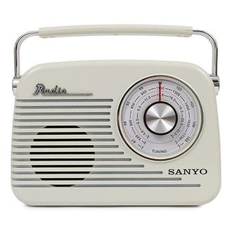 Sanyo Radio Retro Bluetooth Crema Sanyo