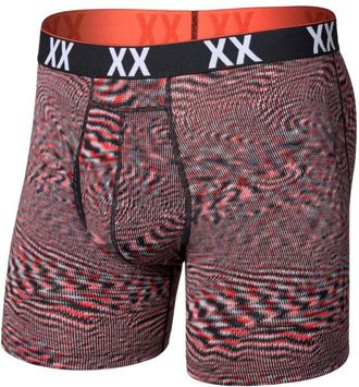 Saxx Multi-Sport Mesh Boxer Brief Fly Kunstfaserunterw&auml;sche f&uuml;r Herren | bunt