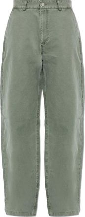 Misbhv Pantaloni dal taglio dritto - - Trousers - Uomo - Verde - L
