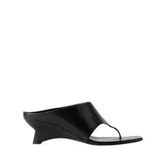 Khaite Heeled Mules, female, Black, Size: 10 US Marlow Mule 55