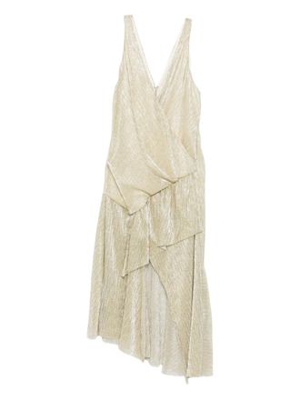 Iro Chelsy asymmetric dress - Gold
