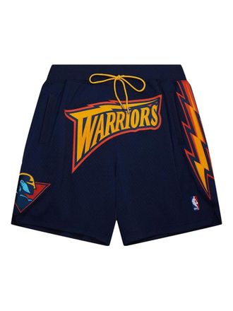 Mitchell & Ness x Just Don Golden State Warriors Authentic shorts - Blue