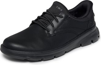 Skechers Mens Arch Fit Garza - Langston, BBK (Black/Black), 8.5 X-Wide