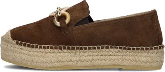 Viguera Schoenen, Dames, Bruin, 38 EU, Su&egrave;de, Loana Espadrille