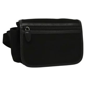 Bally Pre-owned Canvas crossbody-bags - Dames - Pre-owned - Zwart - Maat: ONE Size