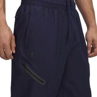 Under Armour Mens Unstoppable Woven Joggers - Black/Midnight Navy Size 3XL