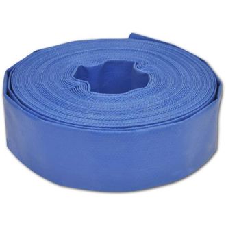 vidaXL vidaXL Tubo Flessibile Piatto 100 m 3 in PVC