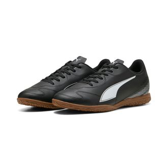 Puma Fussballschuh PUMA VITORIA II IT, Herren, Gr. 42,5, schwarz-weiss (puma schwarz, puma wei&szlig;), Synthetik, Schuhe Fussballschuh, f&uuml;r Halle und Strasse, m