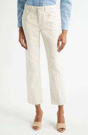 L'agence Milana Stovepipe Ankle Straight Leg Jeans in French Vanilla at Nordstrom Rack, Size 33