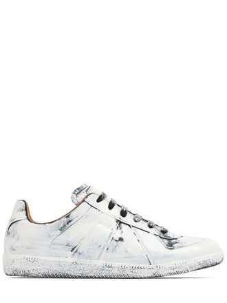 Men's Maison Margiela Leather Sneakers - up to −65% | Stylight