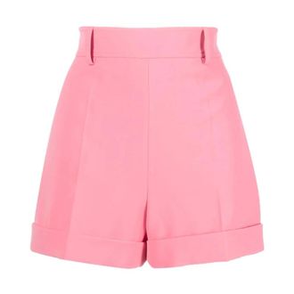 Moschino Shorts - Dames - Bermuda - Roze - XS - Polyester - Korte Broeken