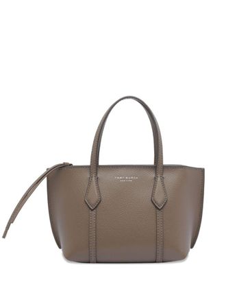 Tory Burch Brown Perry Mini Tote