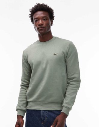 Lacoste Felpa girocollo verde