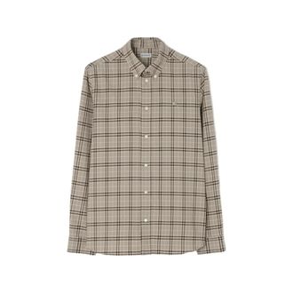Burberry Relaxed Fit Check Cotton Shirt