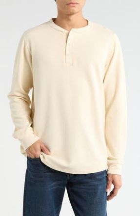 James Campbell Farle Knit Henley in Ivory at Nordstrom Rack, Size Xx-Large