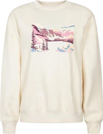 Mountain Warehouse Dames Mountain Relaxed Fit Sweatshirt (Beige)