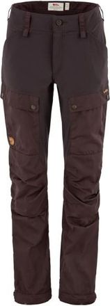 Fj&auml;llr&auml;ven Keb Trousers Trekkinghose f&uuml;r Damen | braun/grau