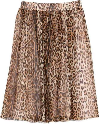 Roberto Cavalli Leopard skirt