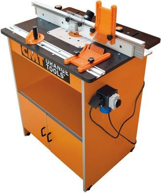 CMT 7E+IND ELETTROFRESATRICE VERTICALE 2400W-230V su TAVOLO INDUSTRIO