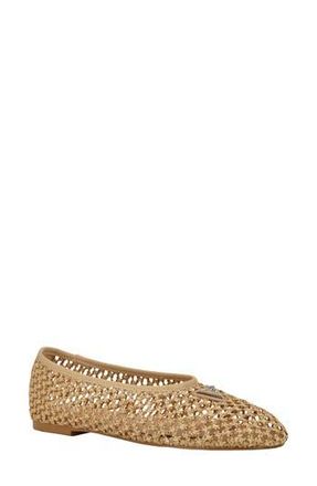 Guess Aylora Mesh Flat in Light Natural at Nordstrom Rack, Size 6.5