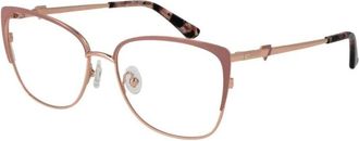 Guess Chique Roze Optische Monturen voor Vrouwen - Dames - Brillen - Roze - 56 MM - Accessoires