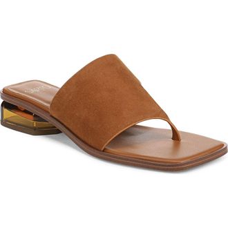 Franco Sarto Jimena Block Heel Sandal in Saddle at Nordstrom, Size 6.5