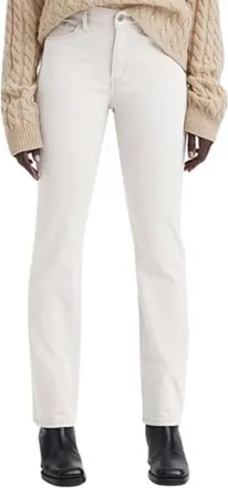 Levi's Womens Classic Denim Jeans In White
