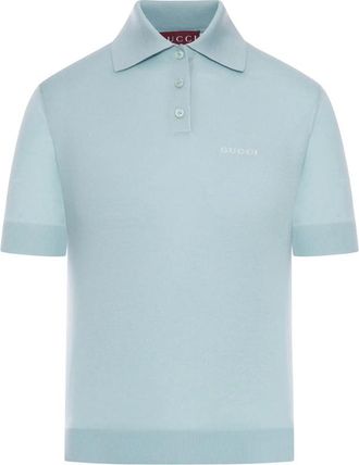 Gucci Logo Polo Top