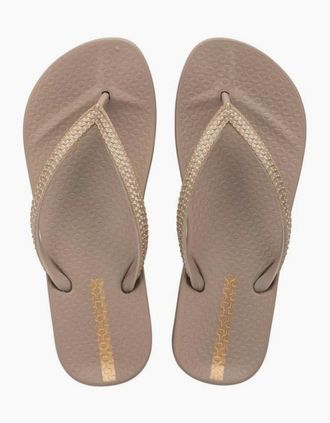 Ipanema Womens Ipanema Womens Mesh X Fem Flip Flops - Brown/Brown - Size: 4