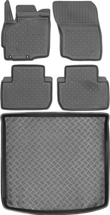OEM Juego De Alfombrillas Para Coche Y Alfombrilla Para Maletero Para El Suv Mitsubishi Outlander Iii Del 2012