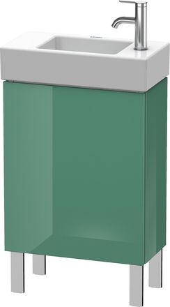 Duravit Duravit L-cube Mueble De Aseo Vertical 48,0 X 24,0 Cm, 1 Puerta, 1 Balda De Cristal, Para Vero Air 072450 Lc6751l, Color: Jade Laca Alto Brillo - Lc67