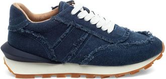 J/Slides Womens Eddie Fray Canvas Sneaker In Denim