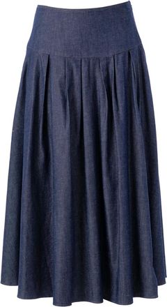 Jcsophie Gonne Midi - - Skirts - Donna - Blu - XS