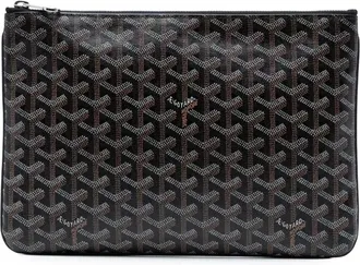 Goyard 2015 Goyardine Senat MM clutch bag - Nero